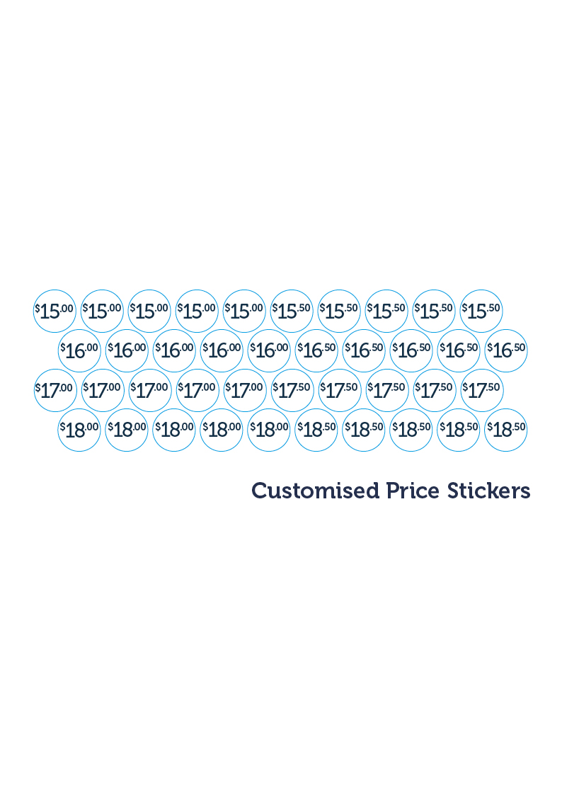 JB Customised Price Stickers (40)