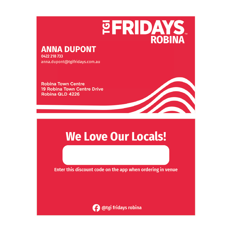 Robina  Business Cards - Anna - May26
