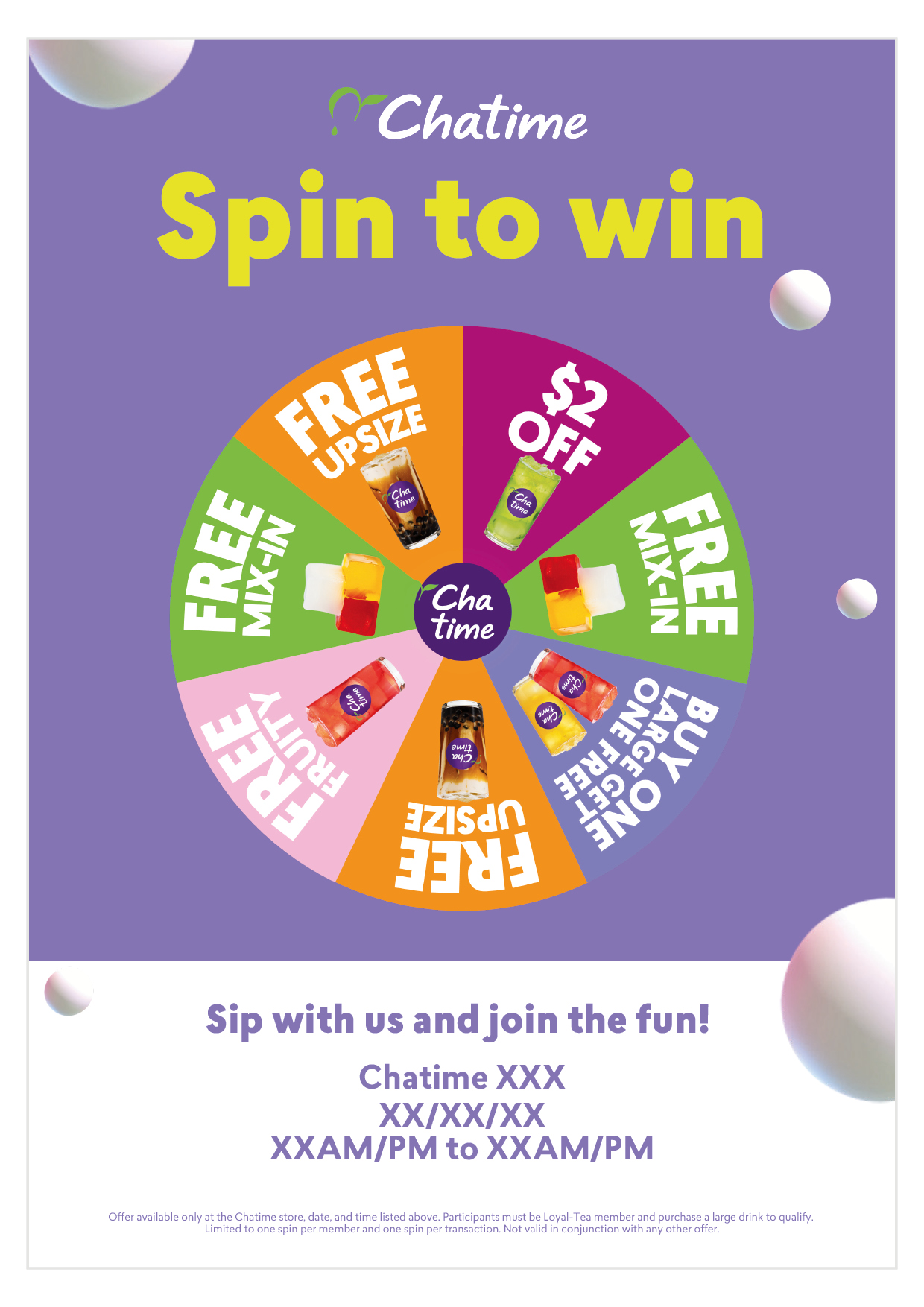 Spin - A1 Poster - DEC25