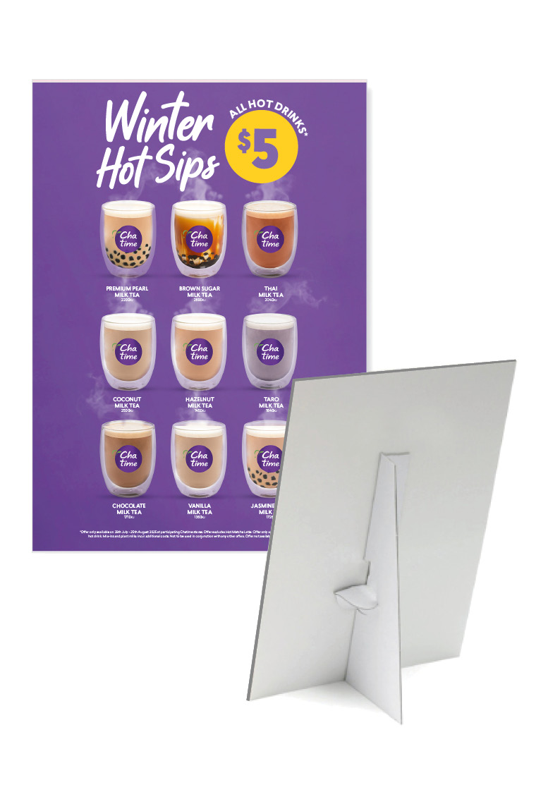 Winter Hot Sips - DRINKS - A4 Strut