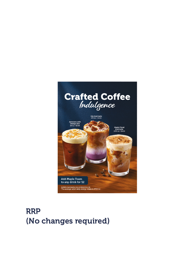 Grab&Go Crafted Coffee - A4 - RRP (No changes required)