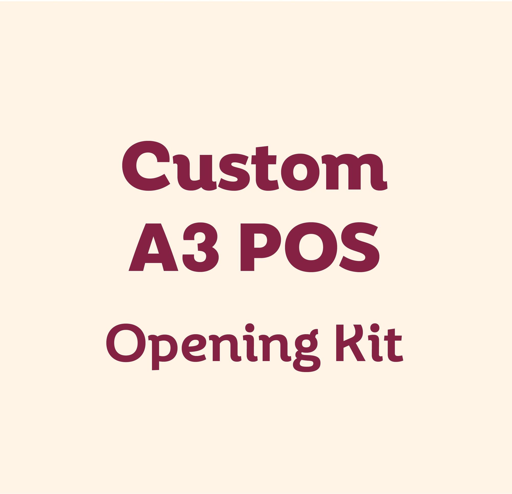 MB Opening Kit A3 Combo Deals - CUSTOM PRICING InDesign Template