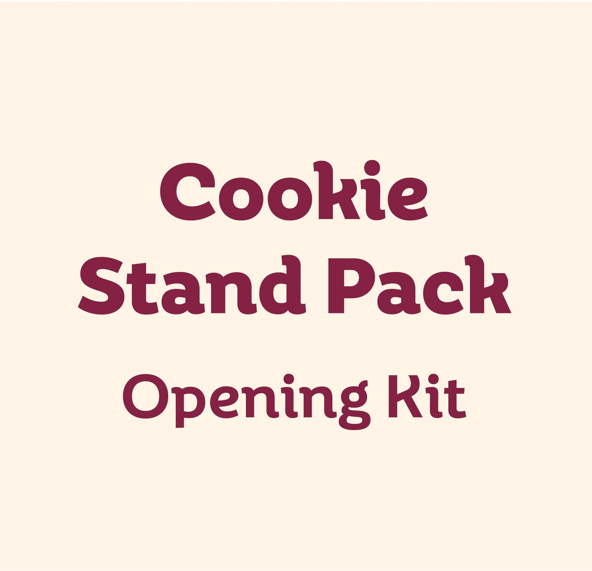 MB Opening Kit - Cookie Stand Pack