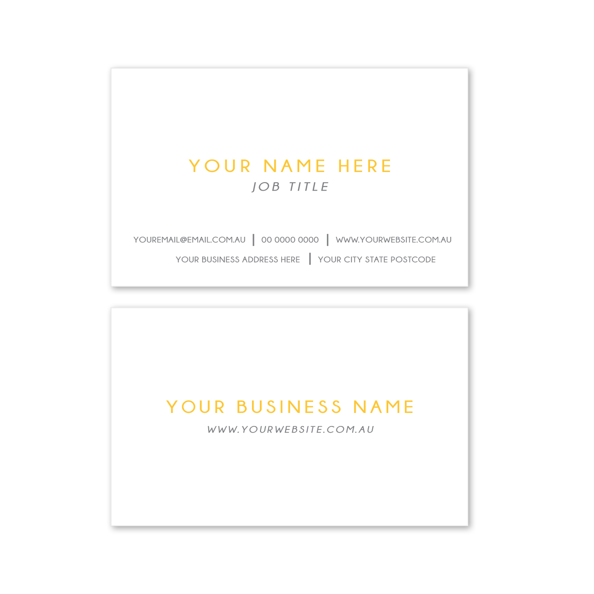 Classic Line Business Cards