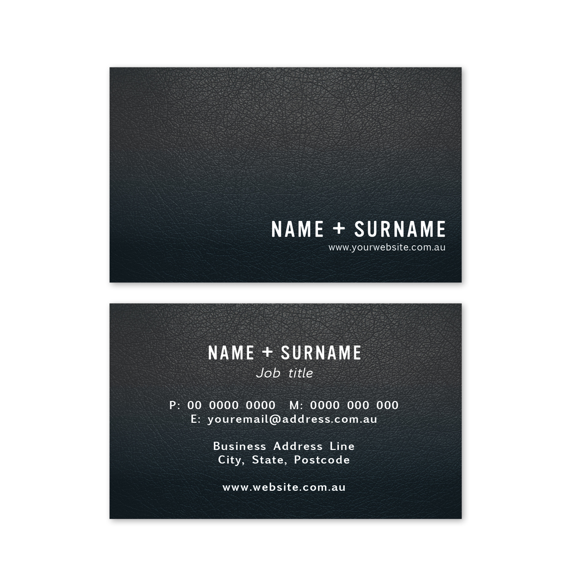 Modern Texture Business Cards