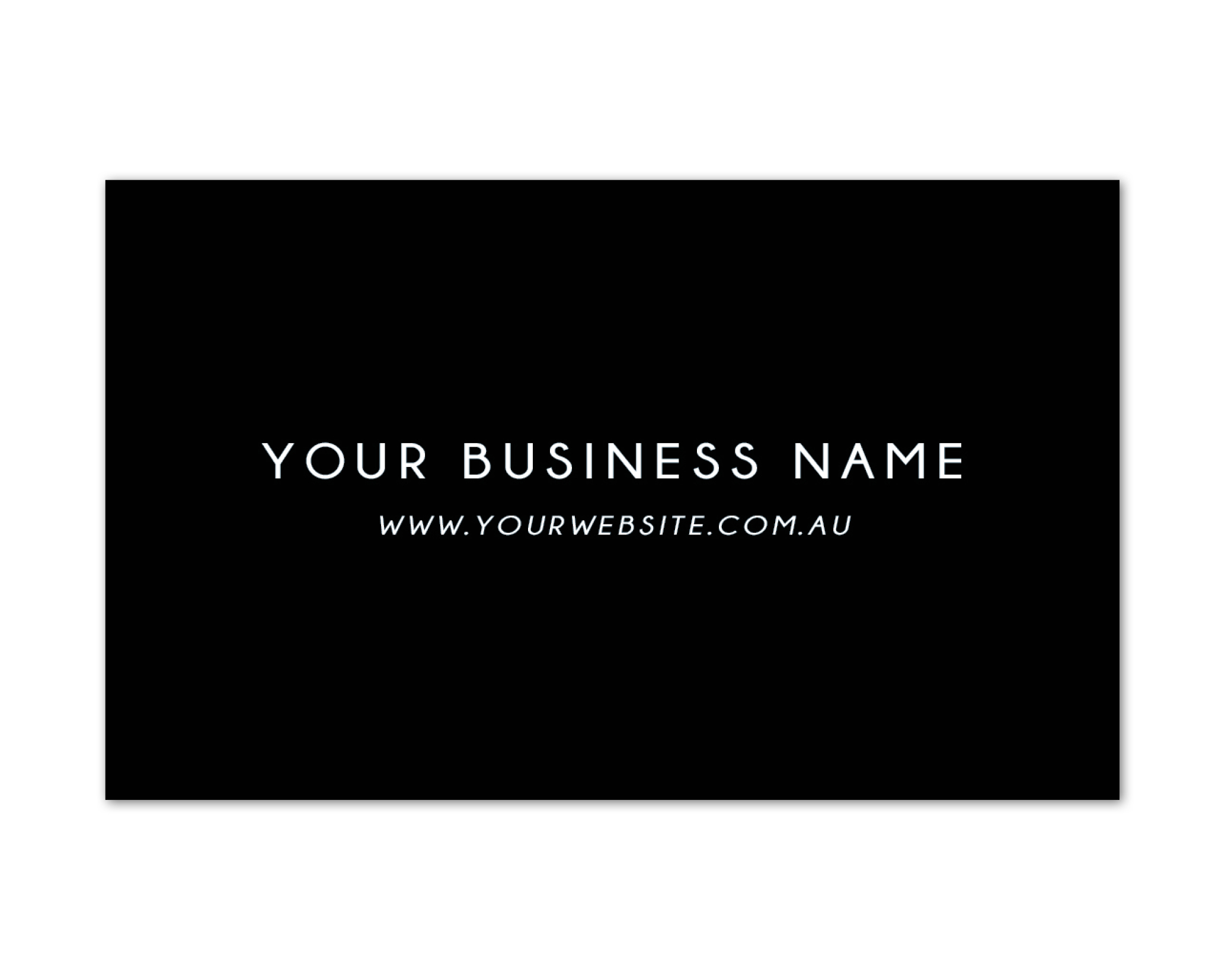 Classic Block Business Cards 7