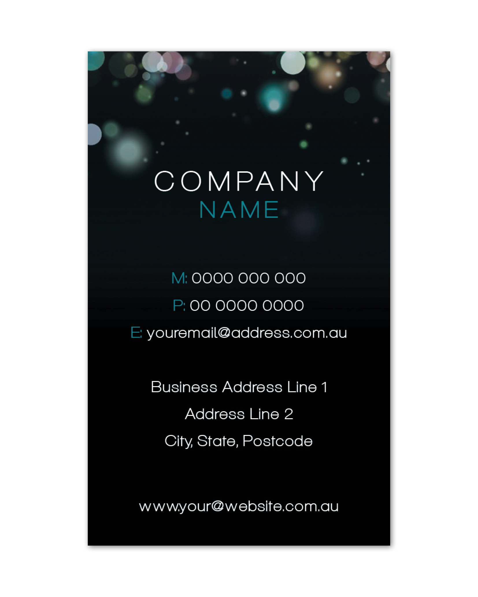 Abstract Business Cards 3
