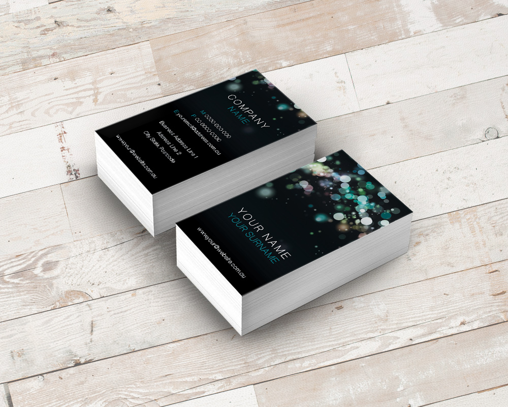 Abstract Business Cards 1