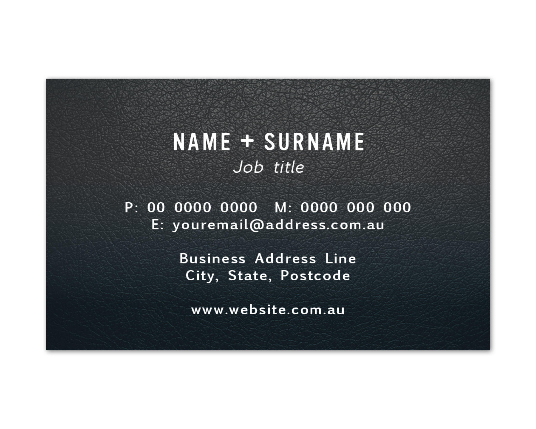Modern Texture Business Cards 2