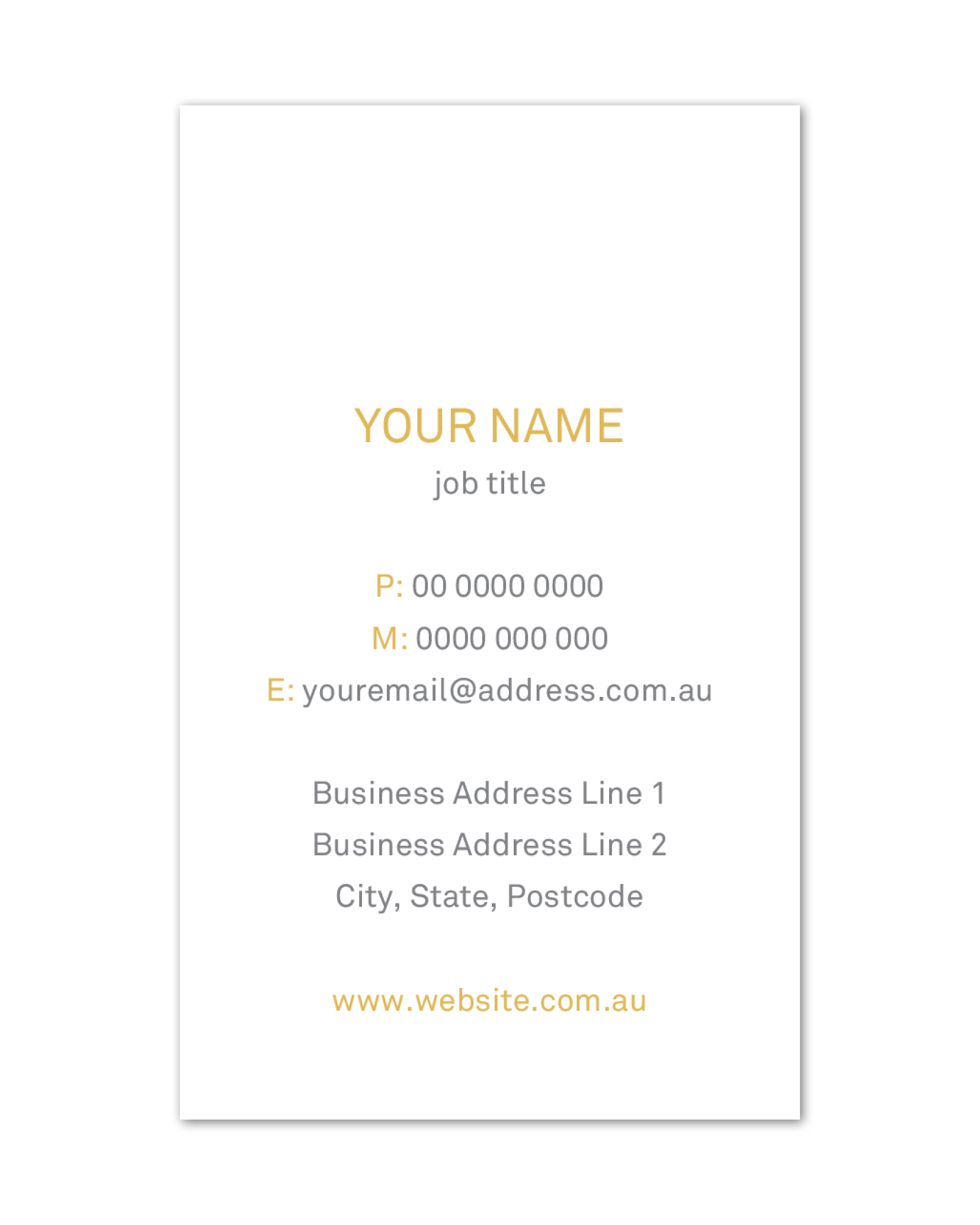Contemporary Pattern Business Cards 2