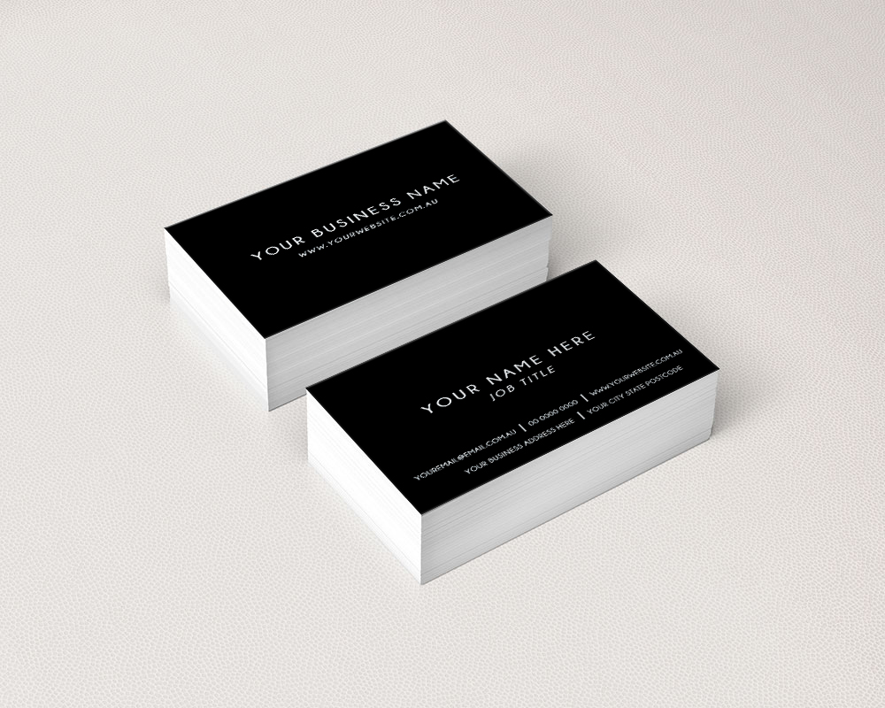 Classic Block Business Cards 6