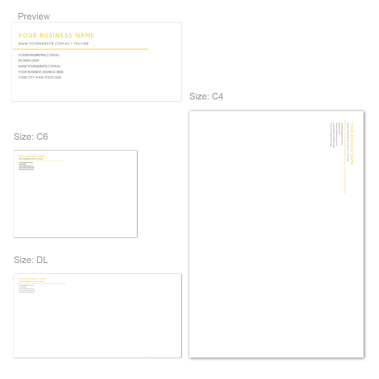 Classic Line Envelope 3