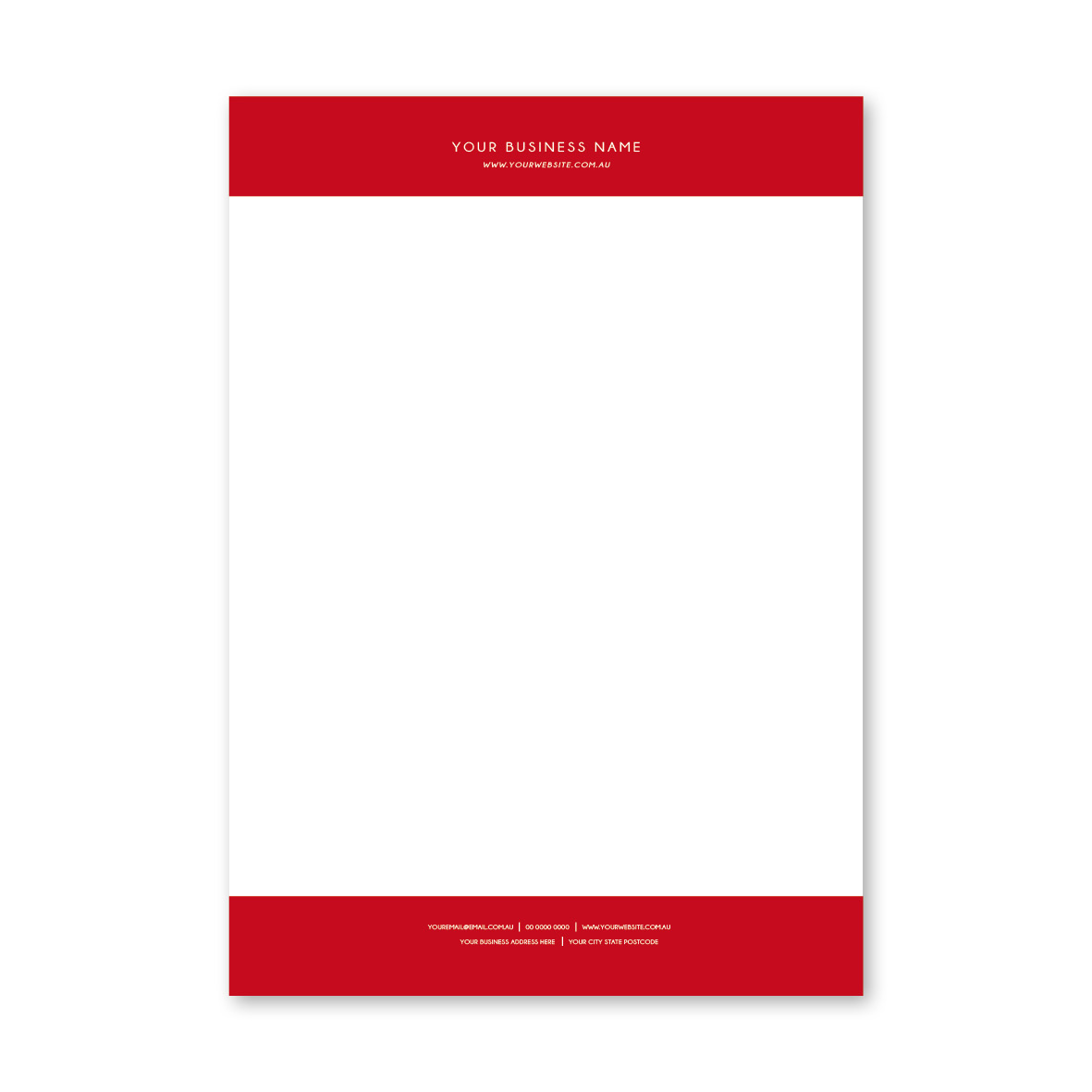 Classic Block Letterhead 7