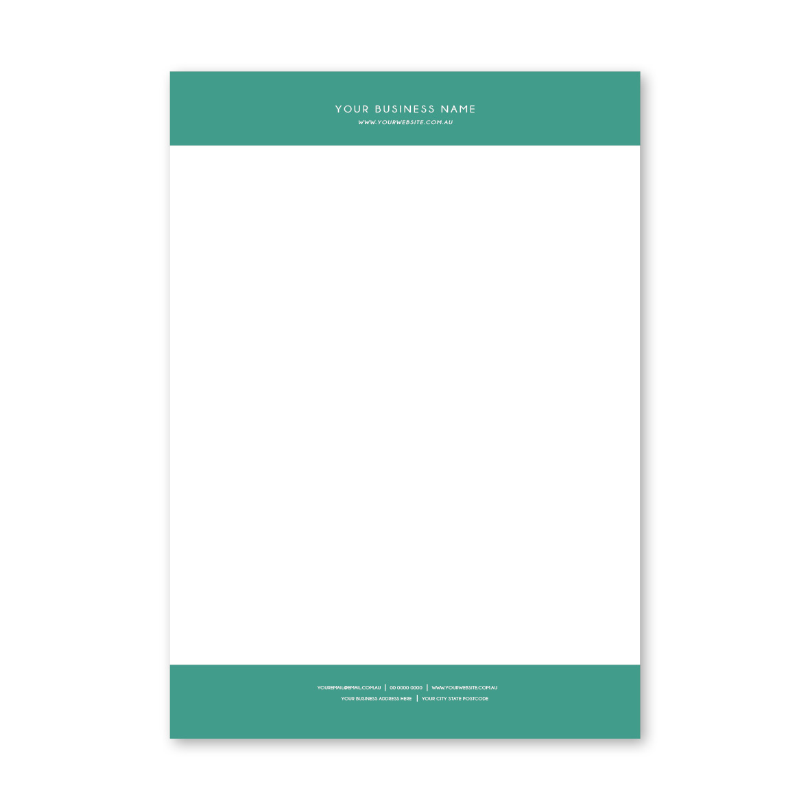 Classic Block Letterhead 9