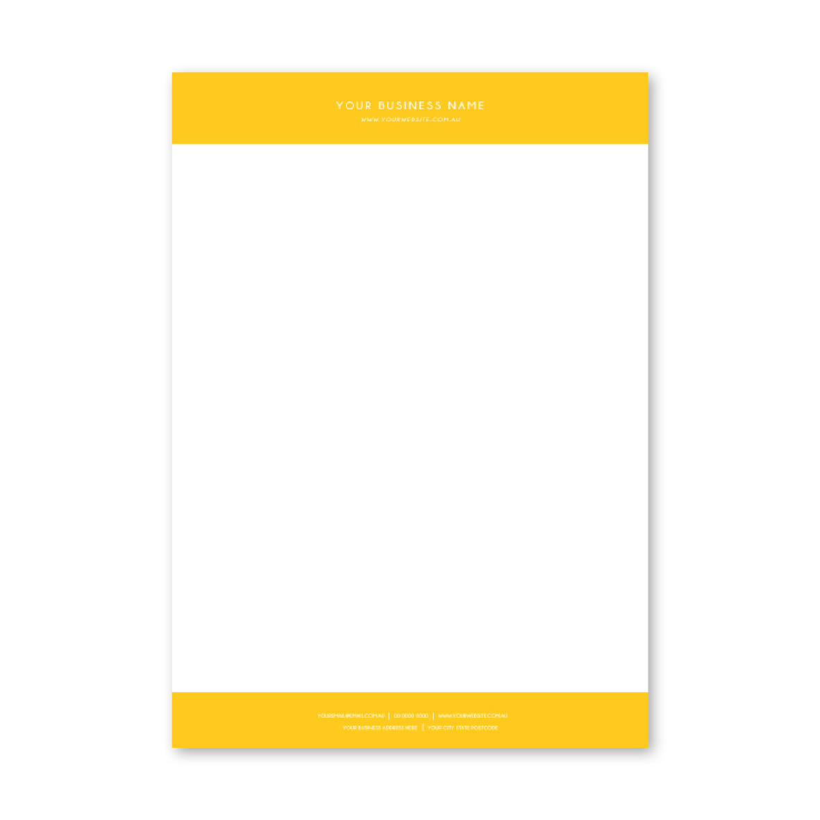 Classic Block Letterhead 11