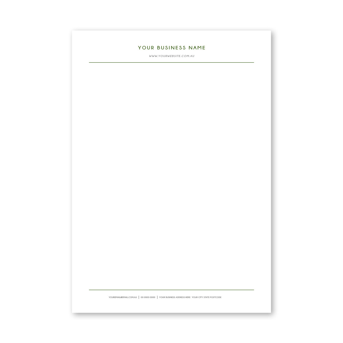 Classic Line Letterhead 3