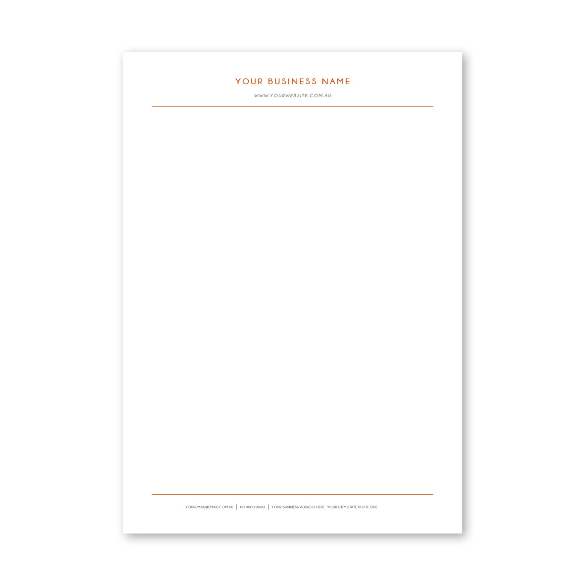 Classic Line Letterhead 9