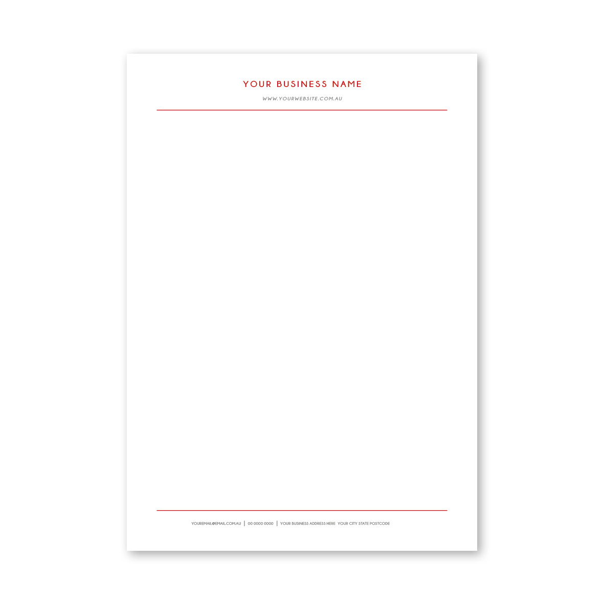 Classic Line Letterhead 7