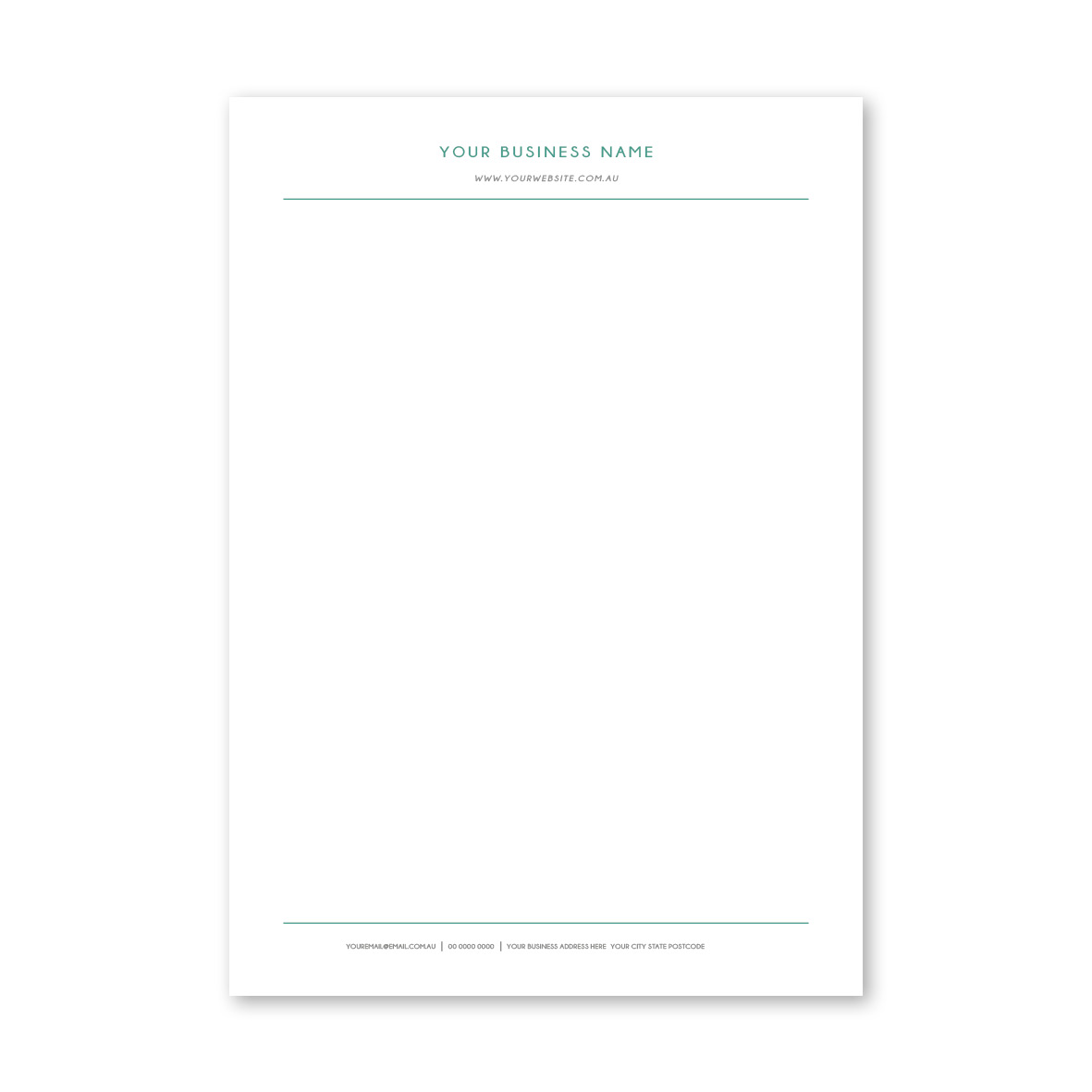 Classic Line Letterhead 5