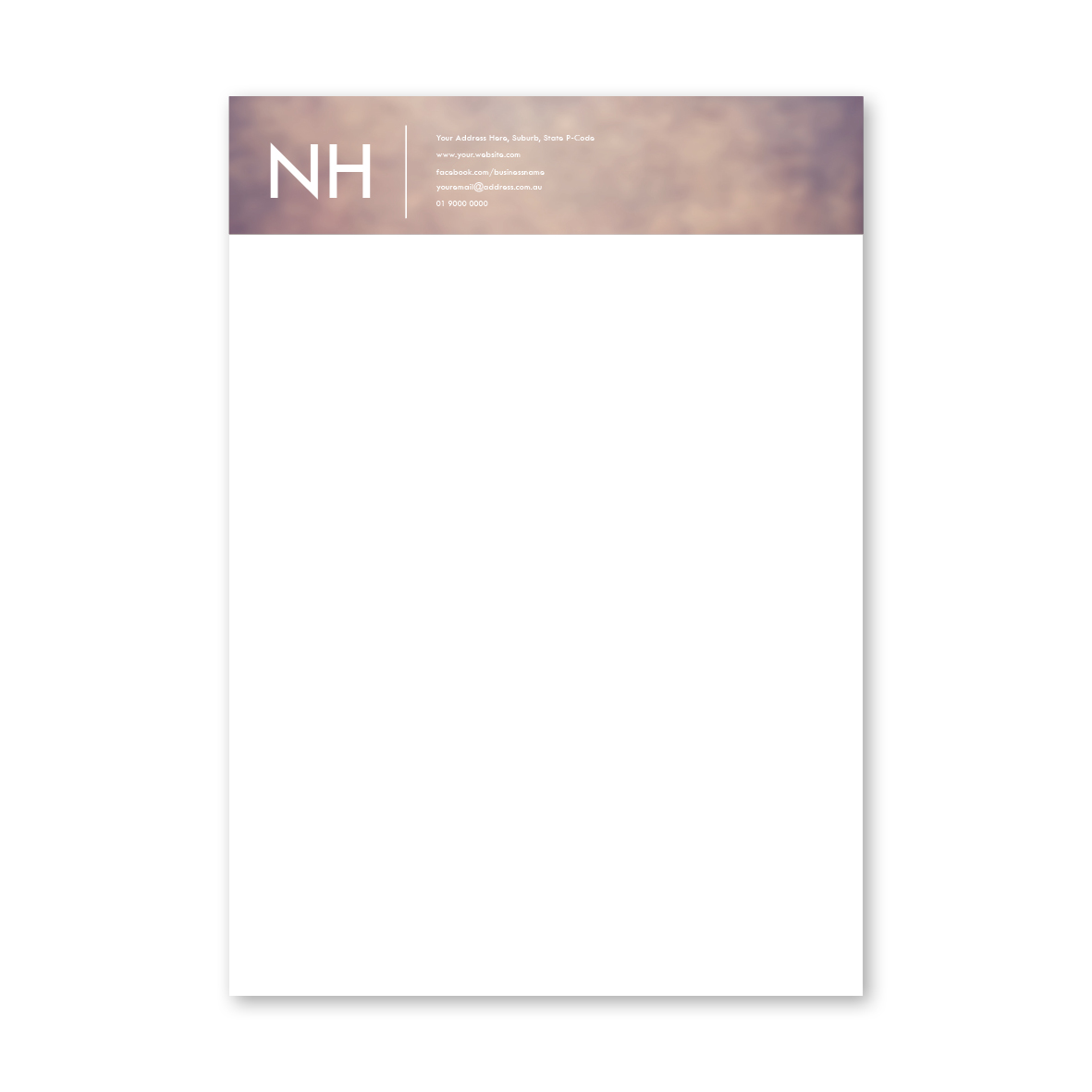 Elegent Letterhead 3