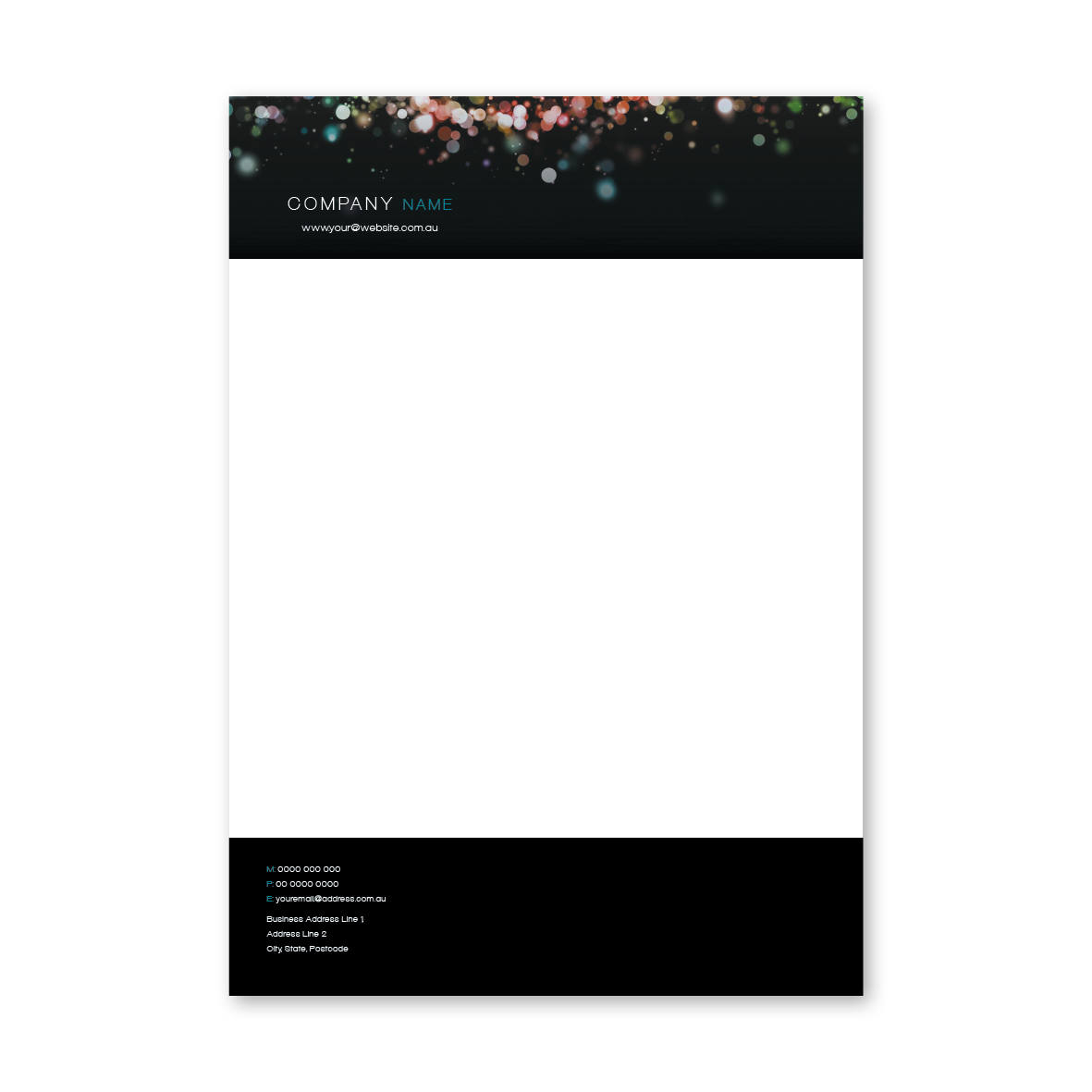 Abstract Letterhead 1