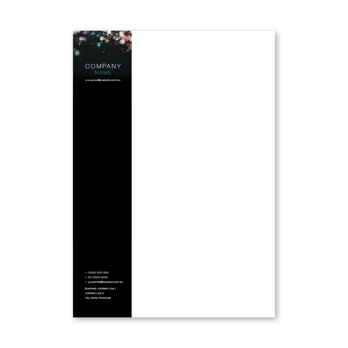 Abstract Letterhead 5